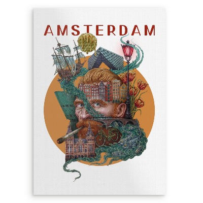 Obraz Amsterdam autorstwa Alicji Kocurek
