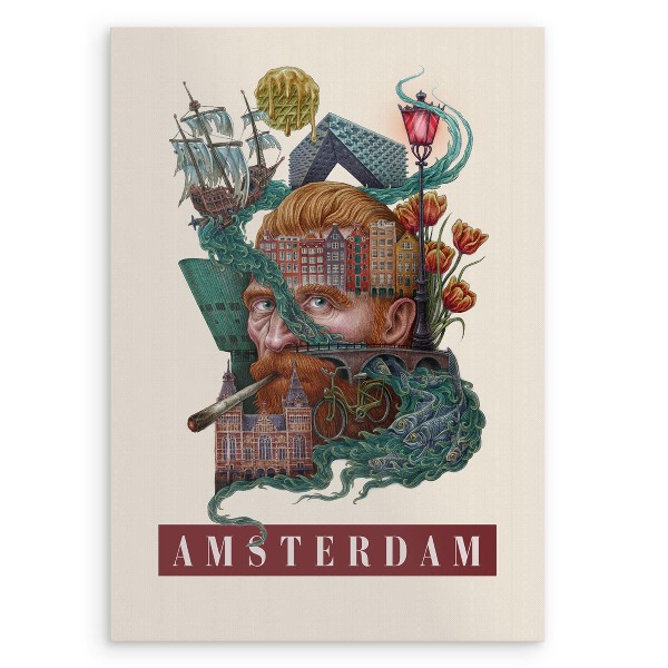 Obraz Amsterdam Vintage