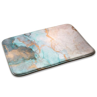 Dywanik przy łóżku do sypialni Abstrakcyjny obraz akwarelowy