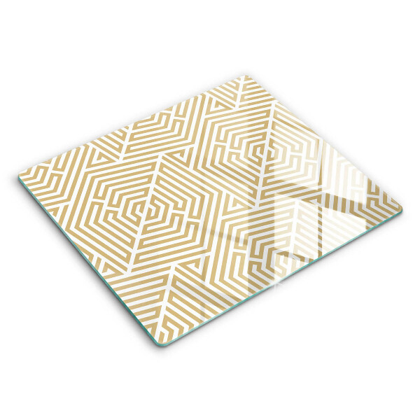 Deska do krojenia 60x52 cm Geometryczne linie