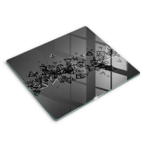 Deska do krojenia 60x52 cm Abstrakcja kształty 3D