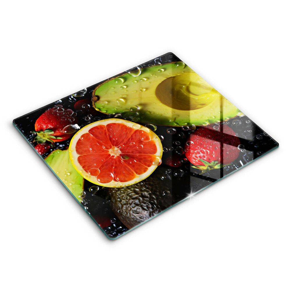 Deska kuchenna 60x52 cm Owoce i warzywa