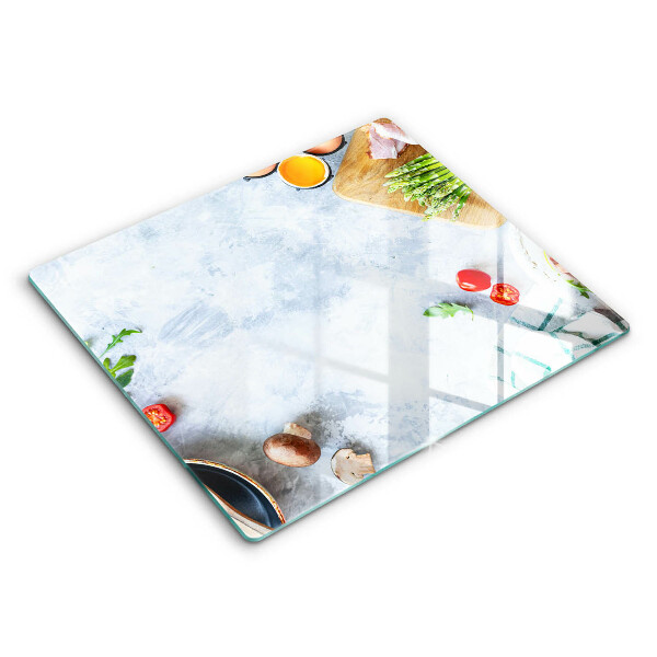 Deska kuchenna 60x52 cm Składniki w kuchni