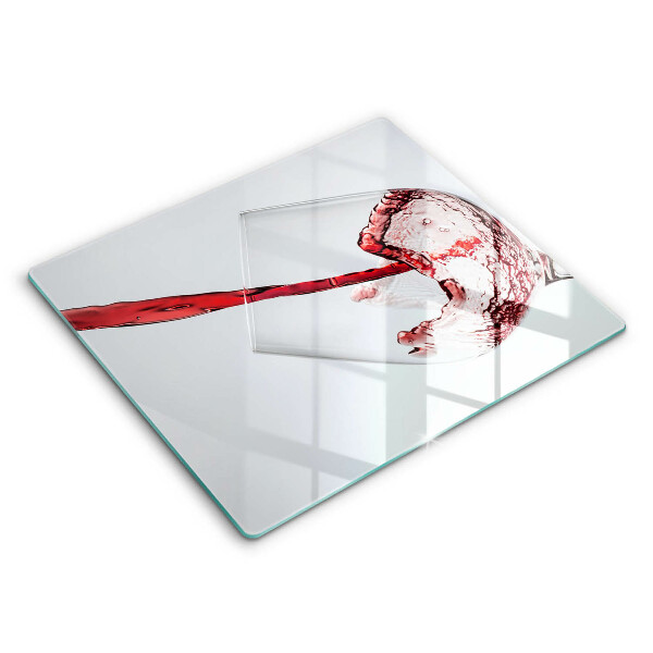 Deska kuchenna 60x52 cm Czerwone wino