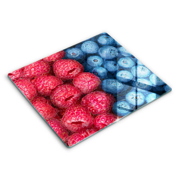 Deska kuchenna 60x52 cm Owoce maliny i borówki