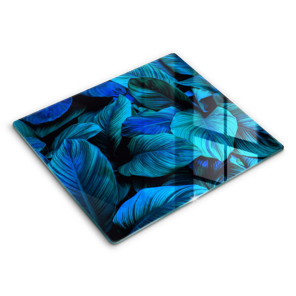 Deska do krojenia 60x52 cm Liście roślinność dżungli