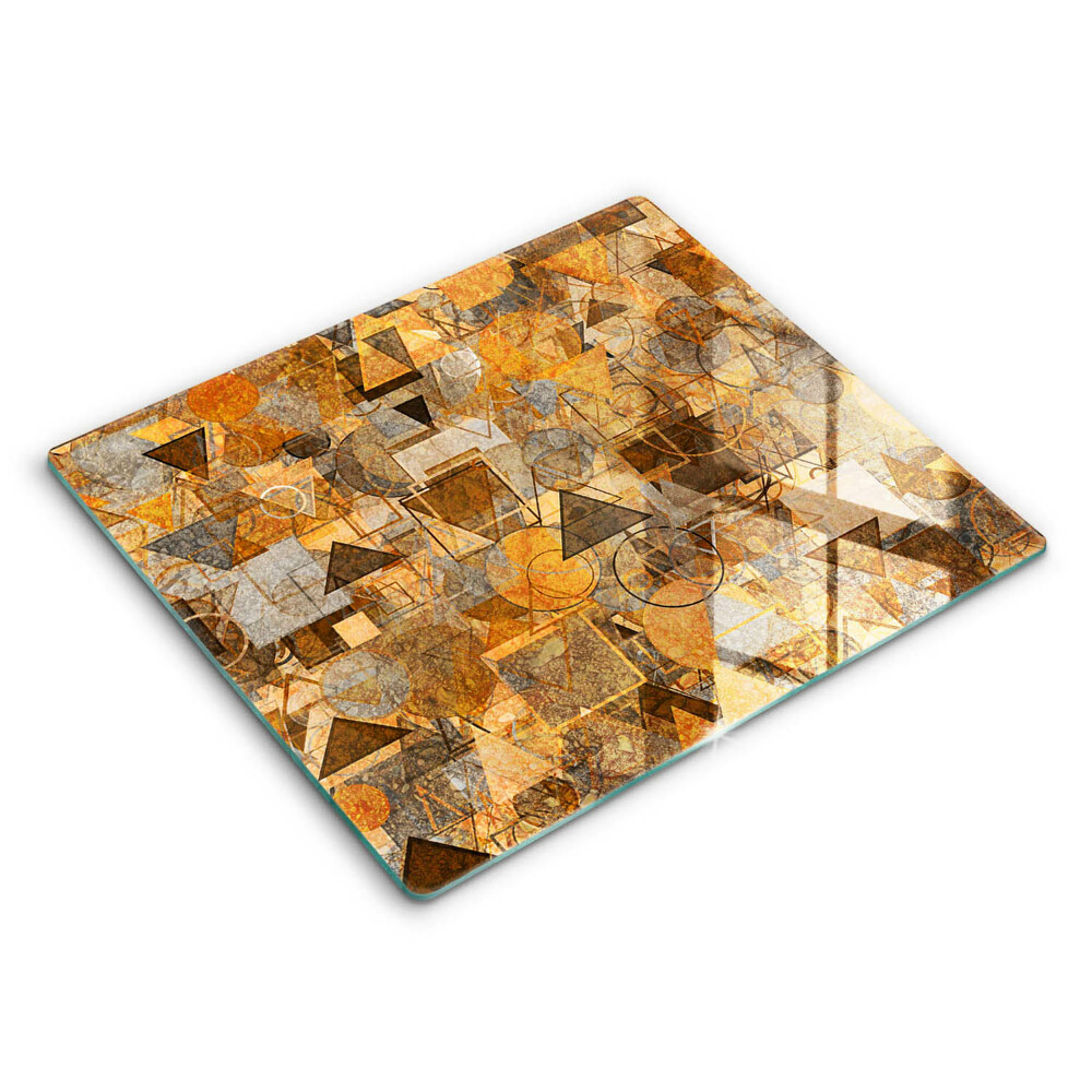 Deska do krojenia 60x52 cm Wzór figury geometryczne