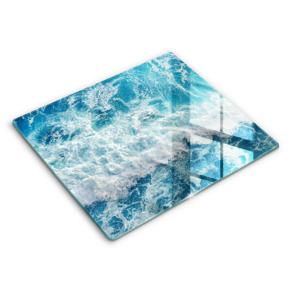 Deska do krojenia 60x52 cm Woda morskie fale