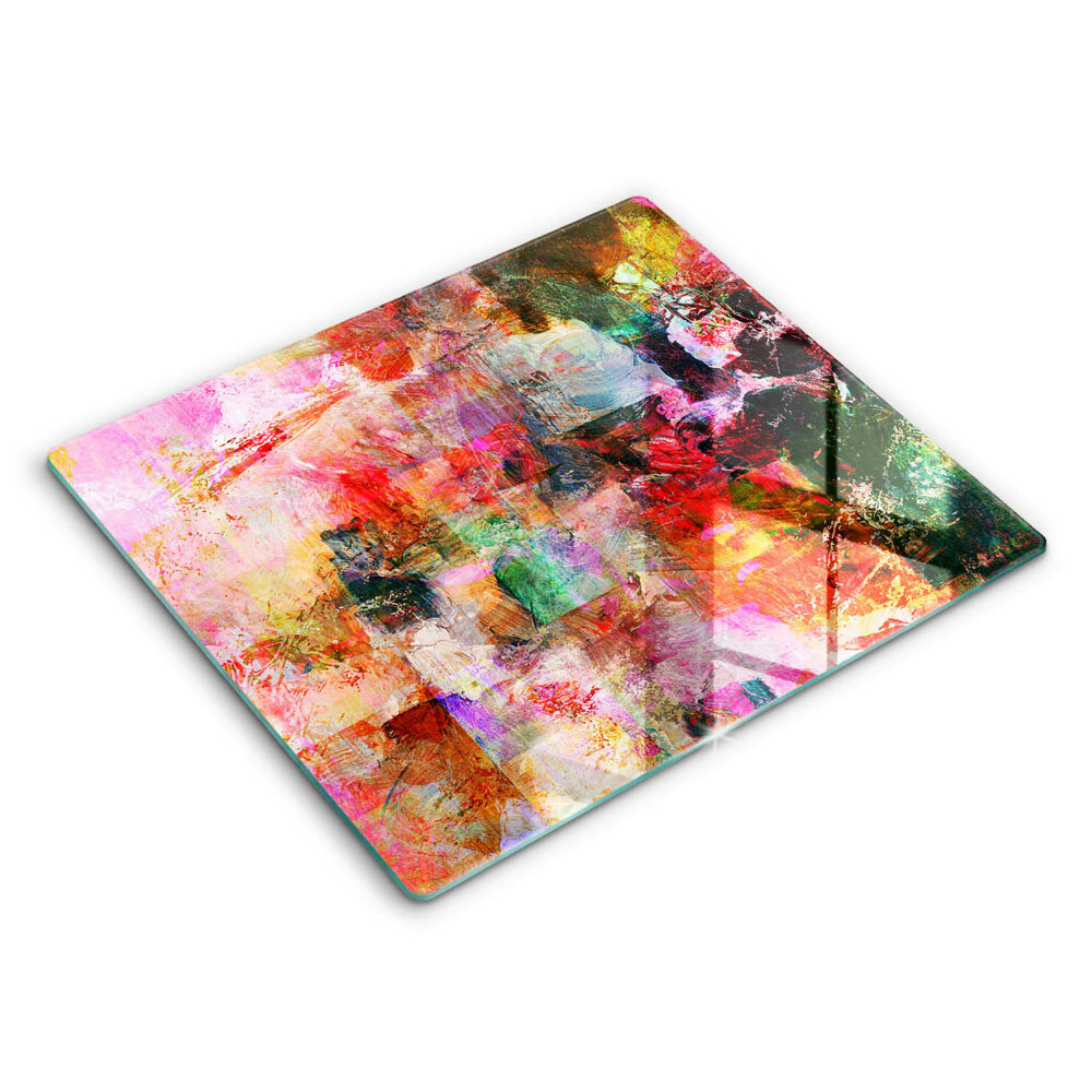 Deska do krojenia 60x52 cm Abstrakcja farby