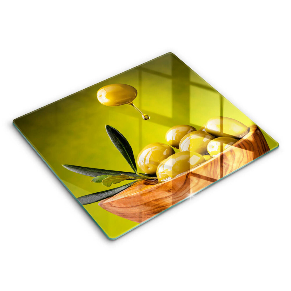 Deska do krojenia 60x52 cm Smaczne oliwki