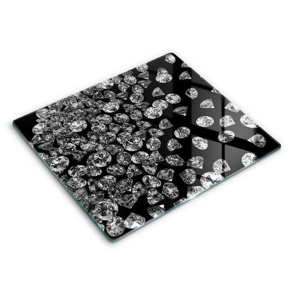 Deska do krojenia 60x52 cm Brylanty diamenty