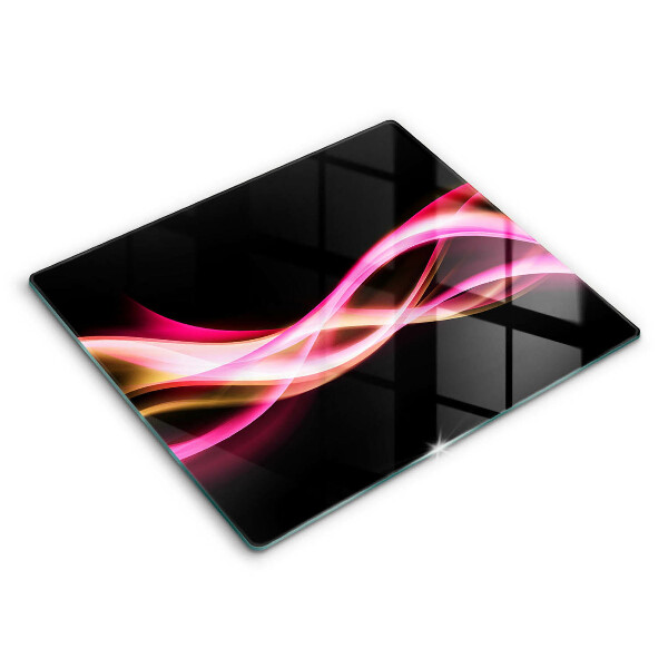 Deska do krojenia 60x52 cm Abstrakcja neonowy dym