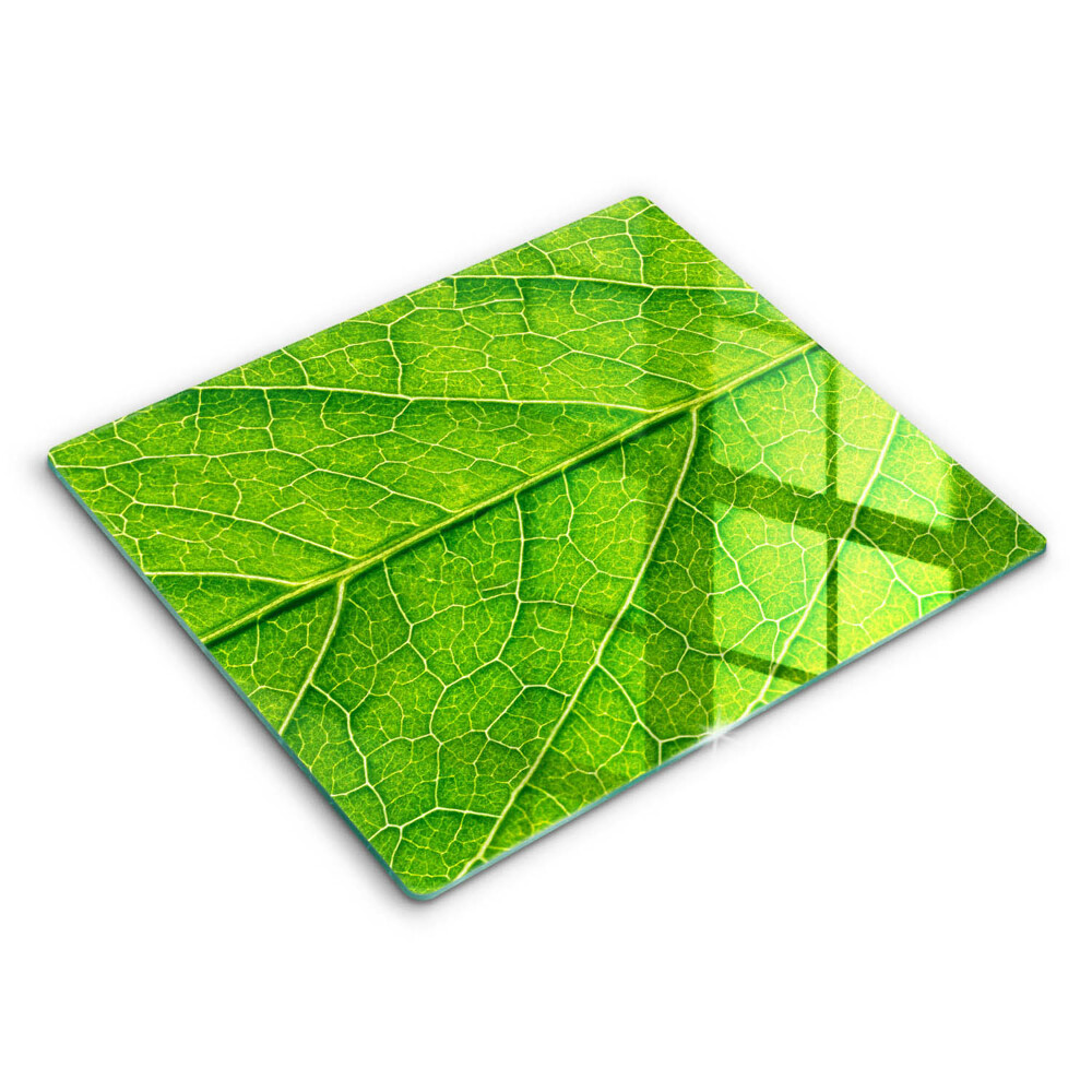 Deska do krojenia 60x52 cm Żyłki liść natura