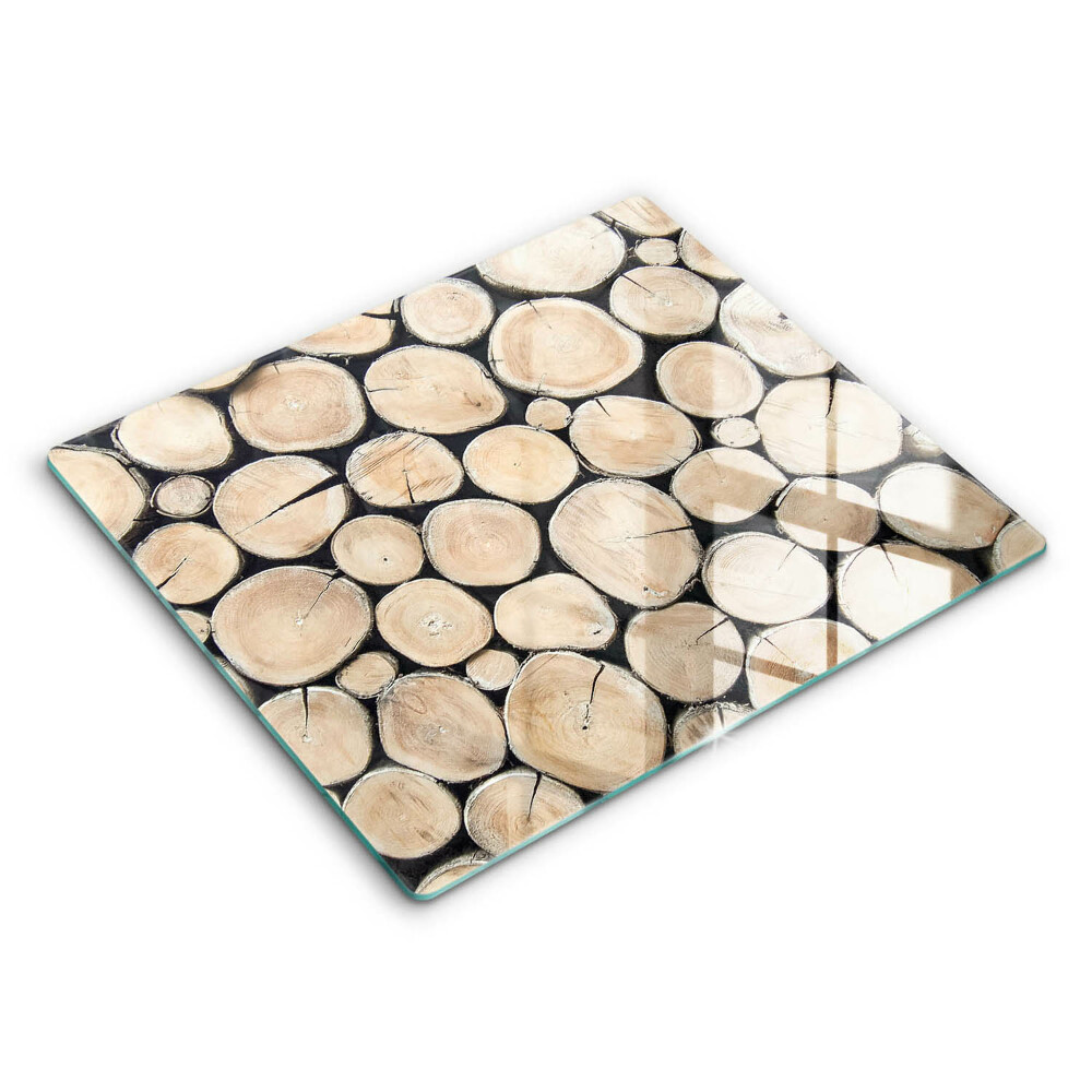 Deska do krojenia 60x52 cm Drewno pnie drzew