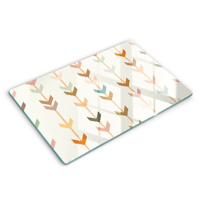 Deska kuchenna 80x52 cm Elementy geometryczne