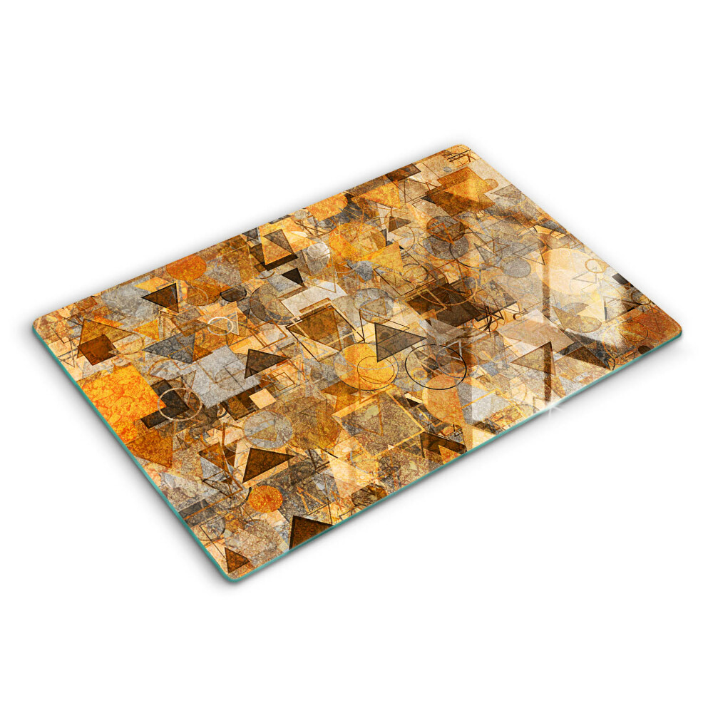 Deska kuchenna 80x52 cm Wzór figury geometryczne