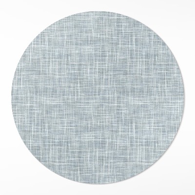 Dywan winylowy okrągły Tekstura lnianej tkaniny abstrakcja