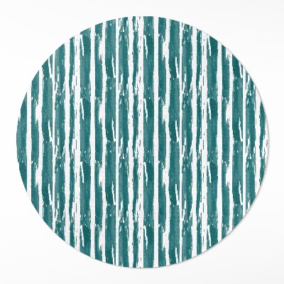 Dywan winylowy okrągły Abstrakcyjny wzór malowane linie