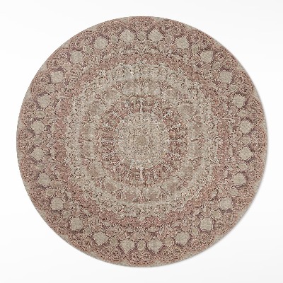 Dywan winylowy okrągły Geometryczna perfekcja