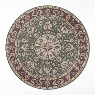 Dywan winylowy okrągły Zawiłe perskie wzory