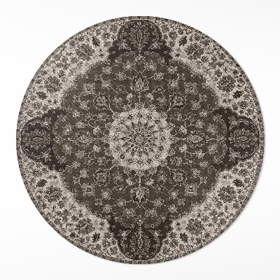 Dywan winylowy okrągły Delikatność perskich ornamentów