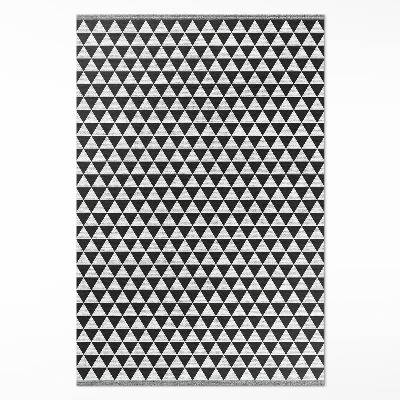 Dywan winylowy Geometryczny wzór trójkąty imitacja tkaniny