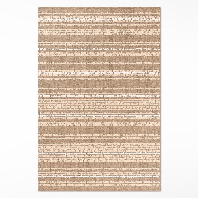 Dywan winylowy Beżowa tkanina styl boho vintage