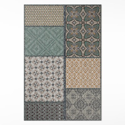 Dywan winylowy Różne tekstury imitacja tkaniny