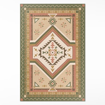 Dywan winylowy Hiszpańska geometria ornamentalny wzór