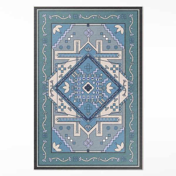Dywan winylowy Arabska geometria ornamentalny wzór