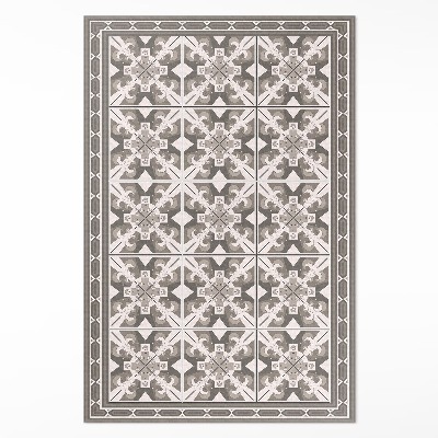 Dywan winylowy Geometryczne romby zdobione kafelki