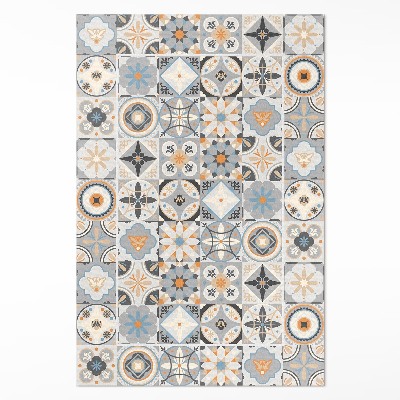 Dywan winylowy Hiszpańskie kafelki pastelowa mozaika