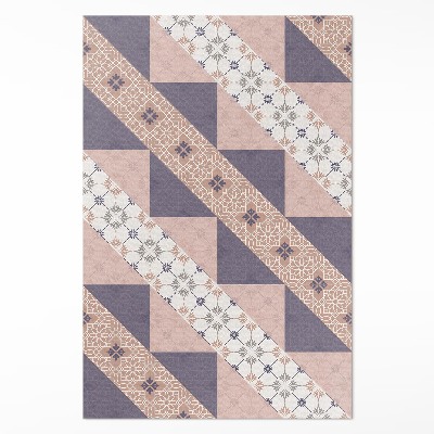 Dywan winylowy Modernistyczne paski pastelowe ozdobne