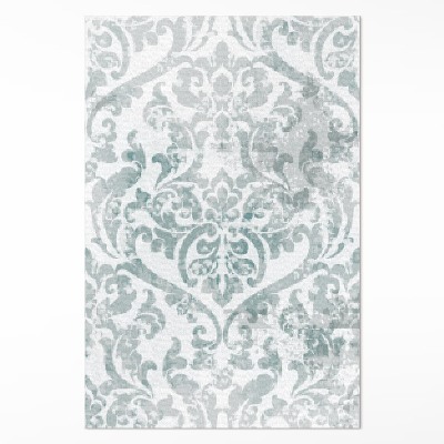 Dywan winylowy Plamy i ornament styl vintage