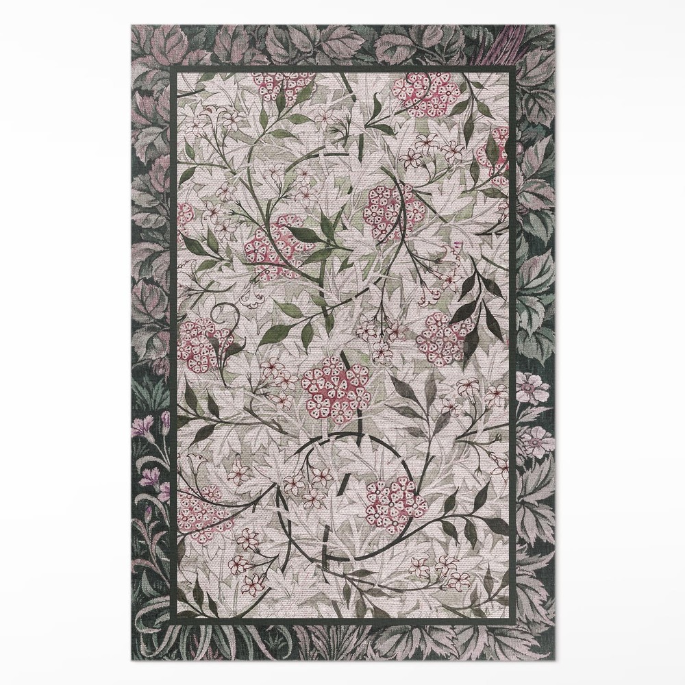 Dywan winylowy Szkic jaśminowy William Morris