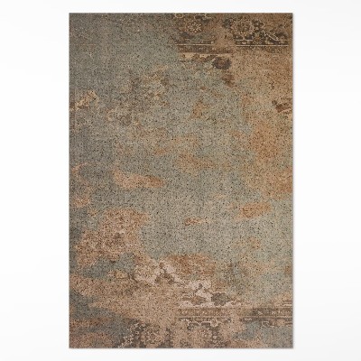 Dywan winylowy Odrapany patchworkowy wzór vintage