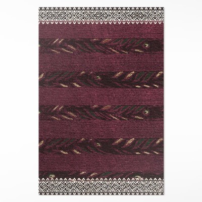 Dywan winylowy Liściaste paski Furuya Korin