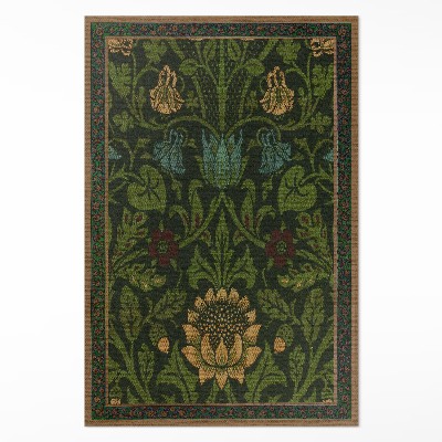 Dywan winylowy Kwiatowe motywy William Morris