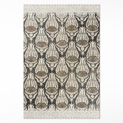 Dywan winylowy Kwiatowe dzbanki William Morris