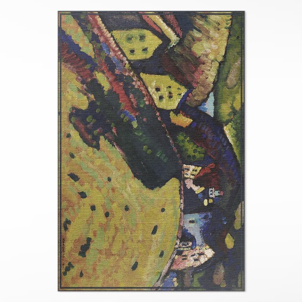 Dywan winylowy Domy w Murnau – Wassily Kandinsky