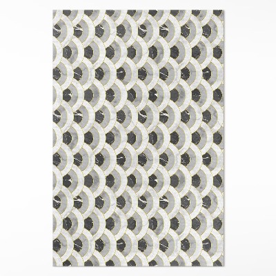 Dywan winylowy Kamienne łuski marmurowy wzór regularny