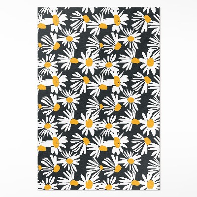 Dywan winylowy Malowane stokrotki polne kwiatki