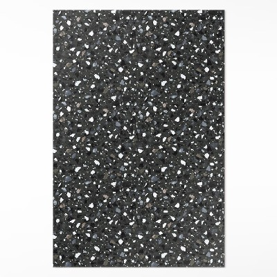 Dywan winylowy Gres ciemny kamień ozdobny