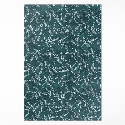 Dywan winylowy Minimalistyczne gałązki z liśćmi boho