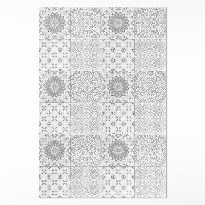 Dywan winylowy Ornamentalne płytki modna mozaika