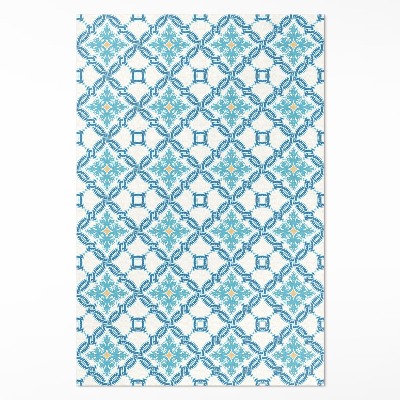 Dywan winylowy Łańcuchowe sploty ozdobne kafelki