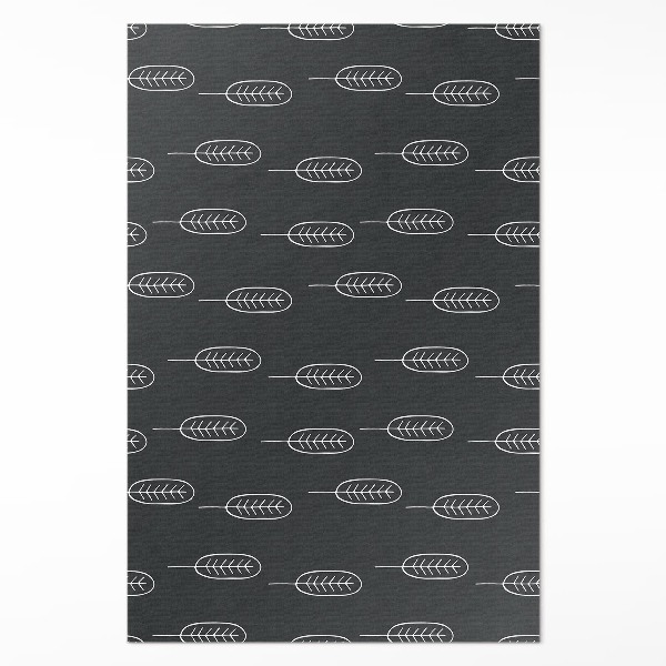 Dywan winylowy Minimalistyczne liście boho