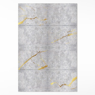 Dywan winylowy Betonowe płyty kamienne kafelki