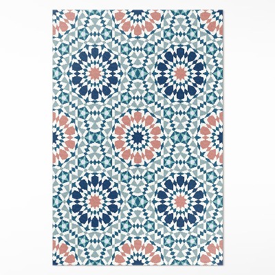 Dywan winylowy Kalejdoskop pastelowy wzór geometryczny