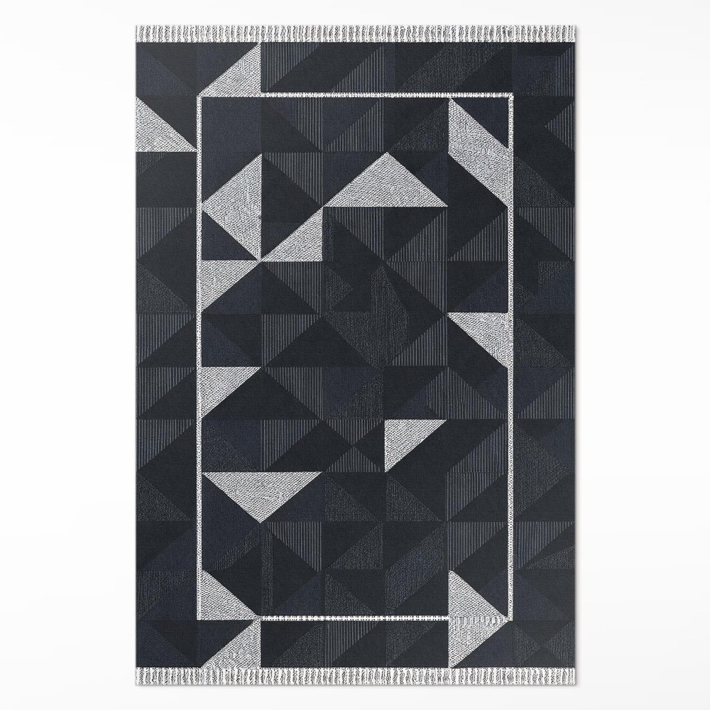 Dywan winylowy Mozaika geometryczny wzór vintage